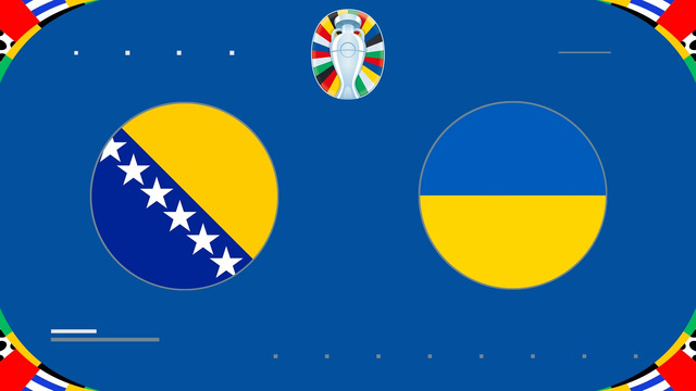 Босния и Герцеговина – Украина | Евро-2024 | Отборочный турнир | 1/2 финала | Обзор матча