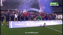 Церемония награждения «Барселоны» Суперкубком Испании 2016