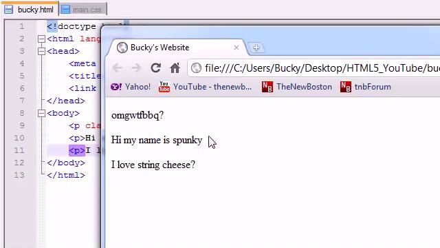 HTML5 Tutorial – 5 – Attribute Selectors