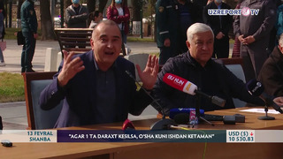 Toshkent shahr hokimi «Moviy gumbazlar» xiyoboni bo‘yicha aholi vakillari bilan uchrashdi
