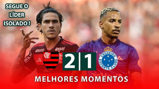 MENGÃO VENCE E É LÍDER ISOLADO | Flamengo | 2 x 1 Cruzeiro | Melhores Momentos | Brasileirão 2024