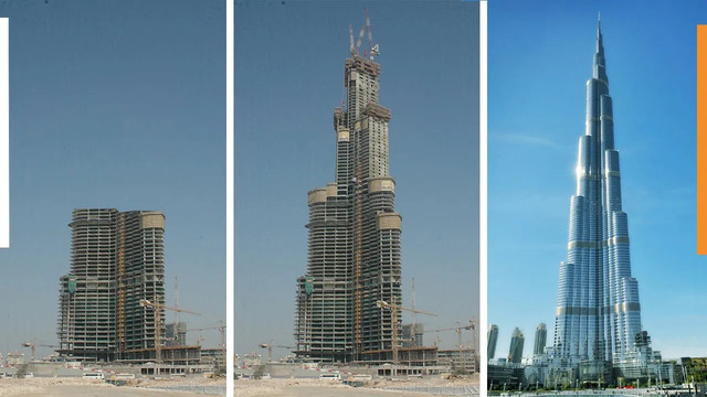 Как строилось самое высокое здание в мире Бурдж-Халифа