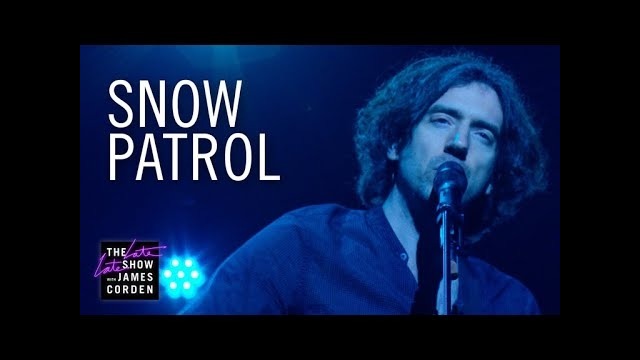Snow Patrol – Don’t Give In (James Corden Live 2018!)