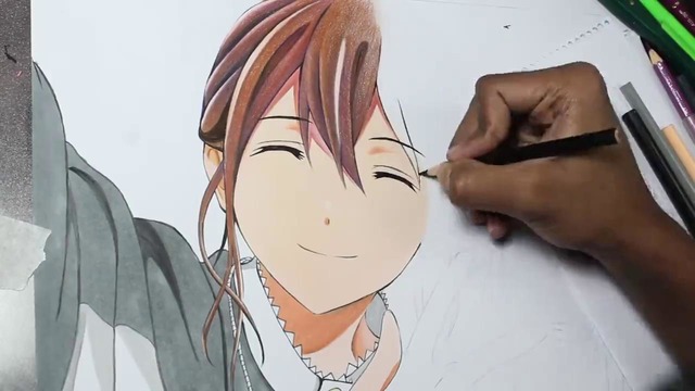 Speed Drawing – I want to eat your pancreas (Sakura and Haruki)