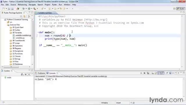 23 Phython Variables Objects and Values Using numbers