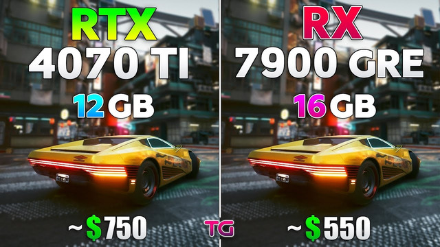 RTX 4070 Ti vs RX 7900 GRE OC – Test in 8 Games l Ray Tracing