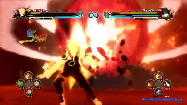 Naruto vs Sasuke (Naruto Shippuden Anime + Storm Revolution Mod
