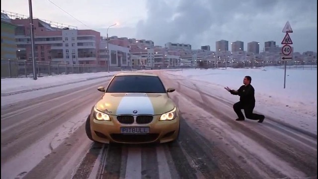 Эрик Давидич и его BMW M5 Gold