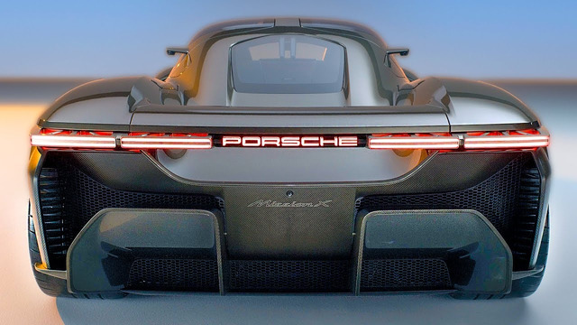 НОВЫЙ Porsche Mission X — электрический гиперкар следующего поколения — детали интерьера и экстерьера