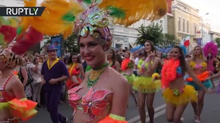 Маленькая Бразилия: в центре Самары прошёл карнавал