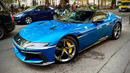 NEW Ferrari 12Cilindri in Blu Corsa driving in London