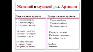 Французский язык. Уроки французского #4 – Грамматика. Общая структура языка (1)