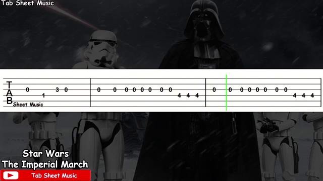 Star Wars – Imperial March – Guitar Tutorial