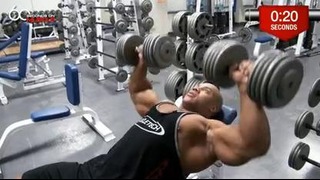 MuscleTech- 60 Seconds on Muscle- Dumbbell Incline Press