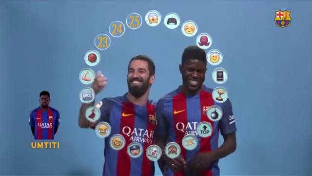 10 забавных моментов на тренировках Барселоны в 2017
