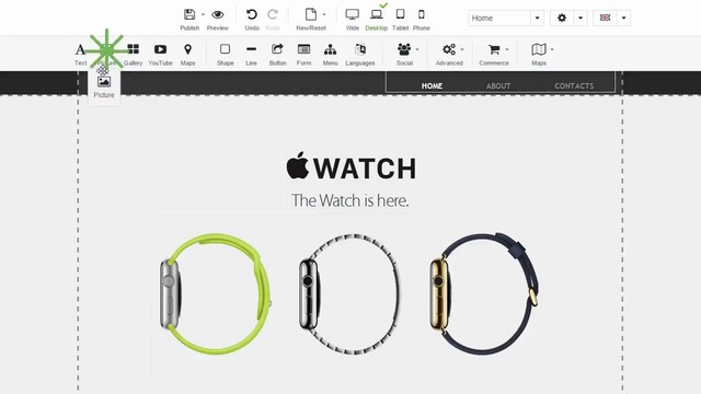 SitePro site builder (introduction)