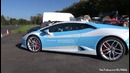 Lamborghini Huracan LP610-4 vs 800HP Nissan R35 GT-R
