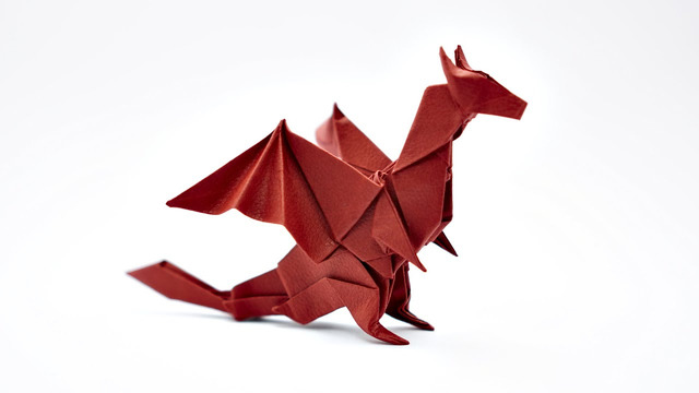 Origami dragon v3 (jo nakashima)