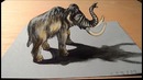 3D иллюстрация Мамонта