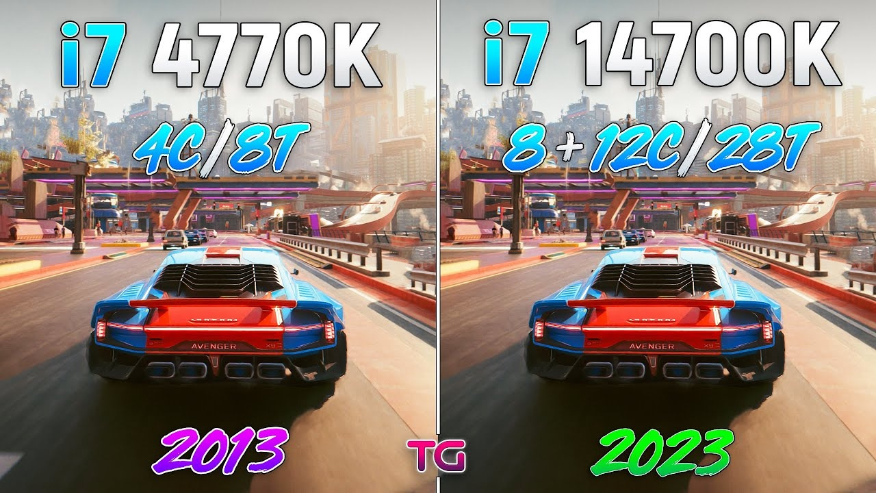 I7 4770K vs i7 14700K – 10 Generation Difference