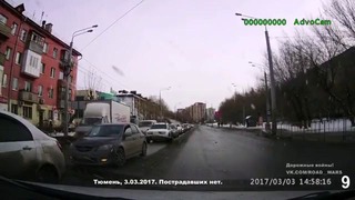 Новая подборка ДТП и аварии от «Дорожные войны» за 5.03.2017