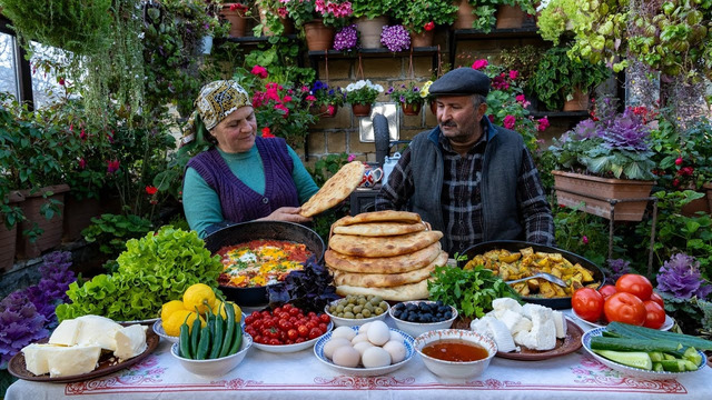 Countryside Morning ️: Delicious Village Breakfast