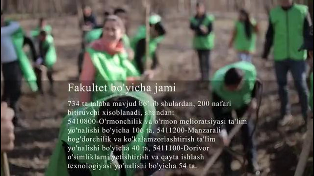 Тошкент давлат аграр университети / Ташкентский аграрный университет (видео №1)