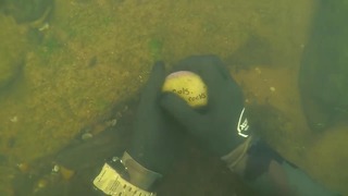 Найдены ювелирные изделия под водой в реке