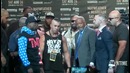 Mayweather vs McGregor World Tour- Los Angeles Faceoff