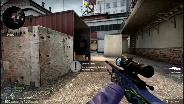 Tricks in defuse action