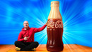 УВЕЛИЧИЛИ ЖЕЛЕЙНУЮ Coca-Cola В 1000 РАЗ