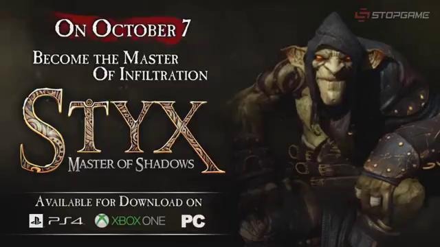 Styx- Master of Shadows. Релизный трейлер [Дубляж