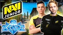 Navi junior потеют против skade! navi junior vs skade, m0nesy, aunkere, b1t, topa, (csgo)
