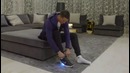 Криштиану Роналду опробовал самозашнуровывающиеся кроссовки от Nike