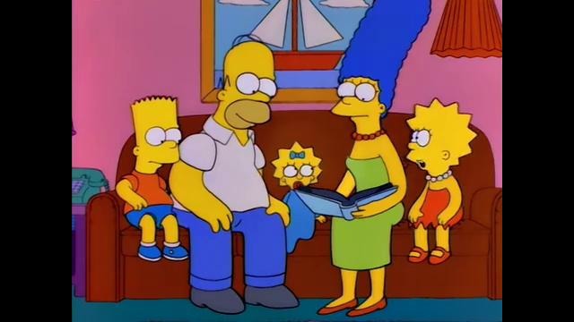 The Simpsons 6 сезон 13 серия («И с Мэгги нас трое»)