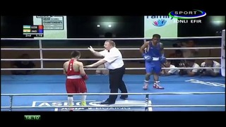 Hasanboy Dusmatov (UZB) vs Amit (IND), 1/2 final