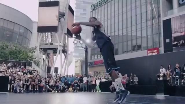 Nike+ Basketball Presents: Jus Fly Dunk at LA Live