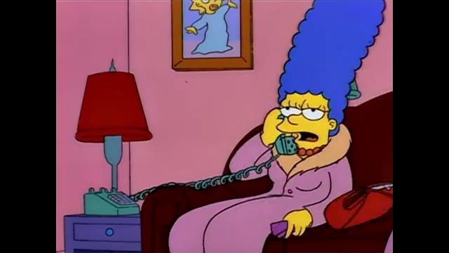 The Simpsons 5 сезон 6 серия («Мардж в бегах»)
