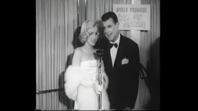 Marilyn Monroe – Interviewed At Call Me Madam Premiere 1953 FOOTAGE