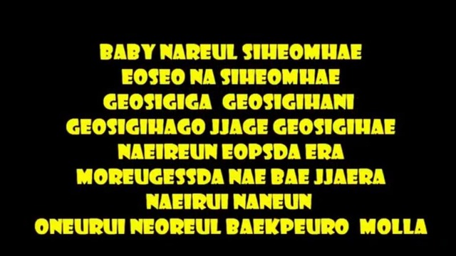 Psy – hangover feat. snoop dogg lyrics video