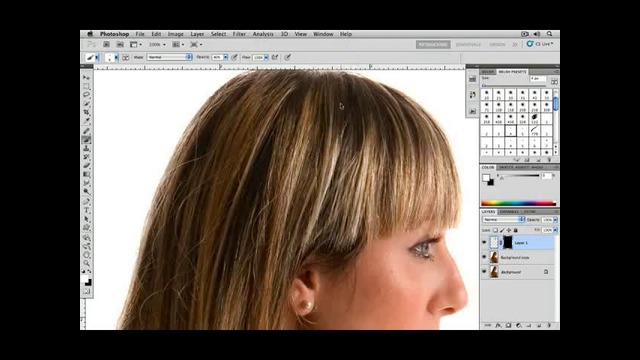 PhotoshopCafe Les – 10 Filling Hair