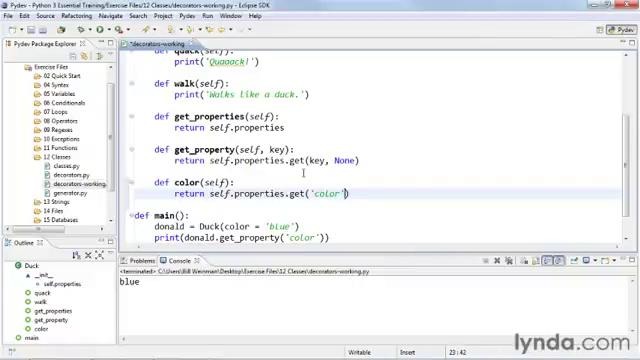 61 Phython Classes Using decorators