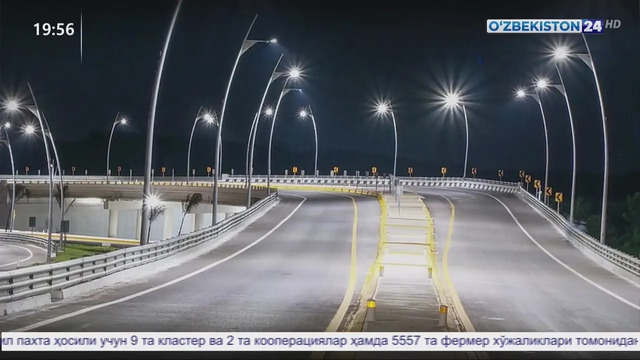 Стройка нового путепровода с тремя шестиполосными развязками и новой дороги в Яккасарайском районе