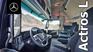 New Mercedes Trucks Actros L – Interior, Exterior Premiere