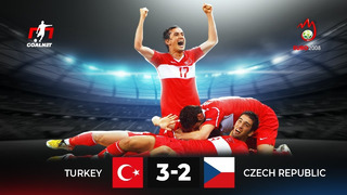 Самый БЕЗУМНЫЙ КАМБЭК на Евро 2008. Турция 3-2 Чехия
