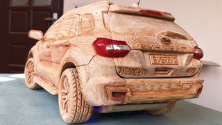 Wood Carving – FORD EVEREST BI-TURBO 2020 – Woodworking Art