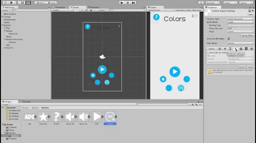 Unity на андроид на русском. Unity Android Kit.