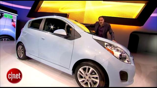 CNET On Cars: Chevy Spark EV (LAAS 2012)