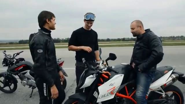 Необычный тест – Lifan, Hyosung и КТМ (Bikeland.uz)