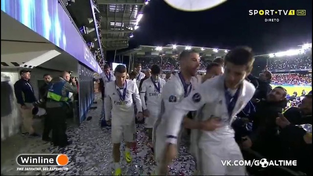 Суперкубка УЕФА 2016 года! Церемония награждения